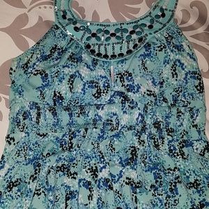 Tie Halter beaded dress